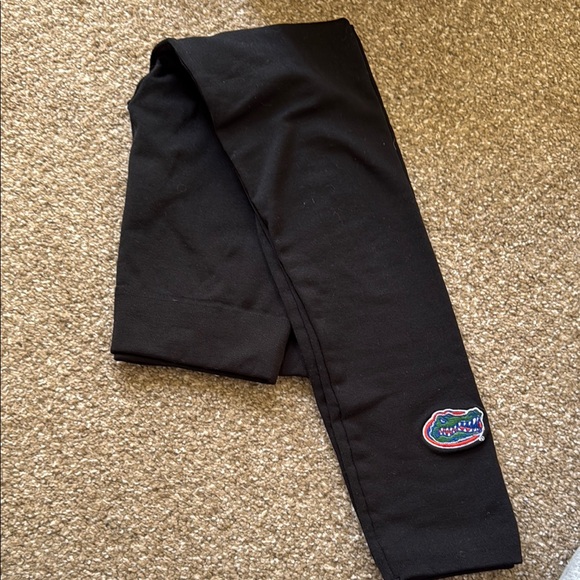 ZooZatz Pants - Black fleece leggings with Gators logo